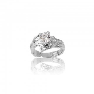 Eldur og Ís silfurhringur 244-RF-6