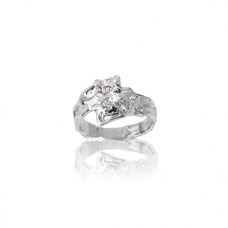 Eldur og Ís silfurhringur 244-RF-6