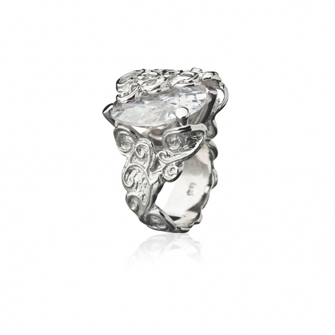 Sign silfurhringur 210-mystic