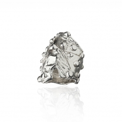 Sign silfurhringur Skjöldur